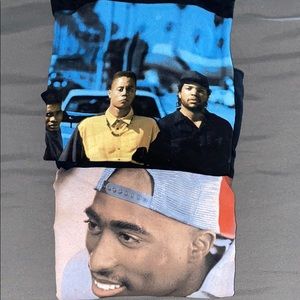 Tupac & Boys in the Hood Graphic Tshirts